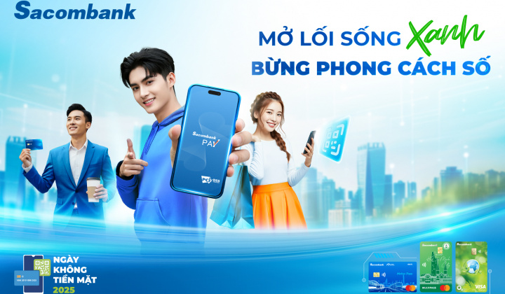 Ngân hàng Sacombank đồng hành cùng “Ngày không tiền mặt 2025” góp phần thúc đẩy kinh tế số