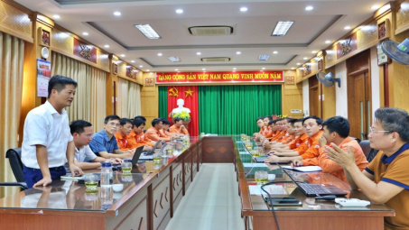 Thủy điện Trung Sơn huấn luyện sơ cứu, cấp cứu cho lực lượng đang làm việc tại Nhà máy