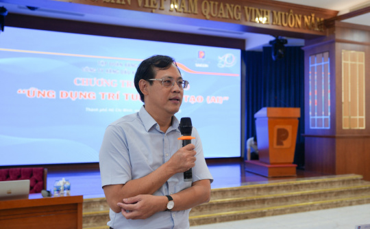 Petrolimex Sài Gòn: Tổ chức 7 lớp học Ứng dụng trí tuệ nhân tạo tới gần 500 CBCNV