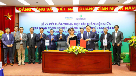 Petrovietnam hợp tác toàn diện với SOVICO: Động lực mới cho phát triển năng lượng và kinh tế