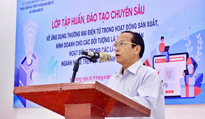 Hậu Giang: Nâng cao năng lực quản lý và kinh doanh số cho doanh nghiệp, hộ kinh doanh