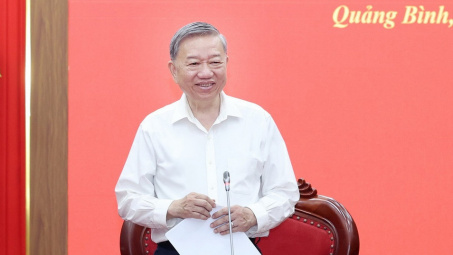 Tổng Bí thư Tô Lâm: Đòn bẩy chiến lược đưa Quảng Trị vươn lên trở thành cực tăng trưởng mới vùng Bắc Trung Bộ