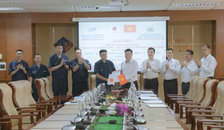 Than Thống Nhất ký kết hợp tác dự án JOGMEC năm 2025