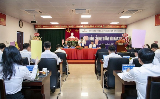 Nhiệt điện Hải Phòng tổ chức thành công Đại hội đồng cổ đông thường niên năm 2025