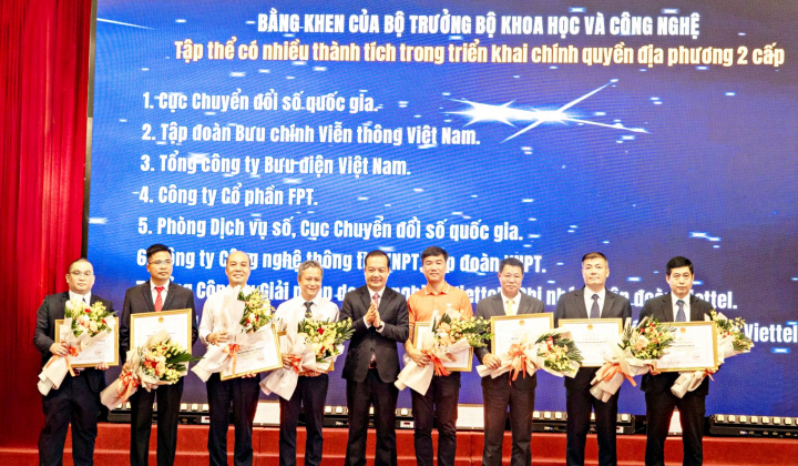 Tập đoàn FPT nhận Bằng khen của Bộ Khoa học và Công nghệ – Thần tốc chuyển đổi các hệ thống quan trọng