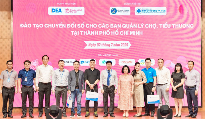 Đồng hành cùng tiểu thương số hóa chợ truyền thống trên địa bàn TP. Hồ Chí Minh