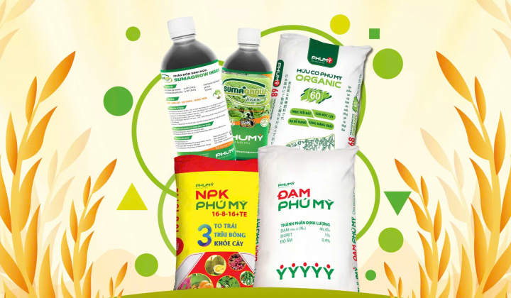 Phú Mỹ – PVFCCo cung cấp bộ ba vàng sản phẩm vô cơ – hữu cơ – sinh học